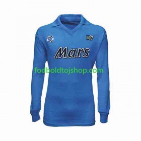 SSC Napoli 1989 Retro Hjemme trøje 1990 L/S